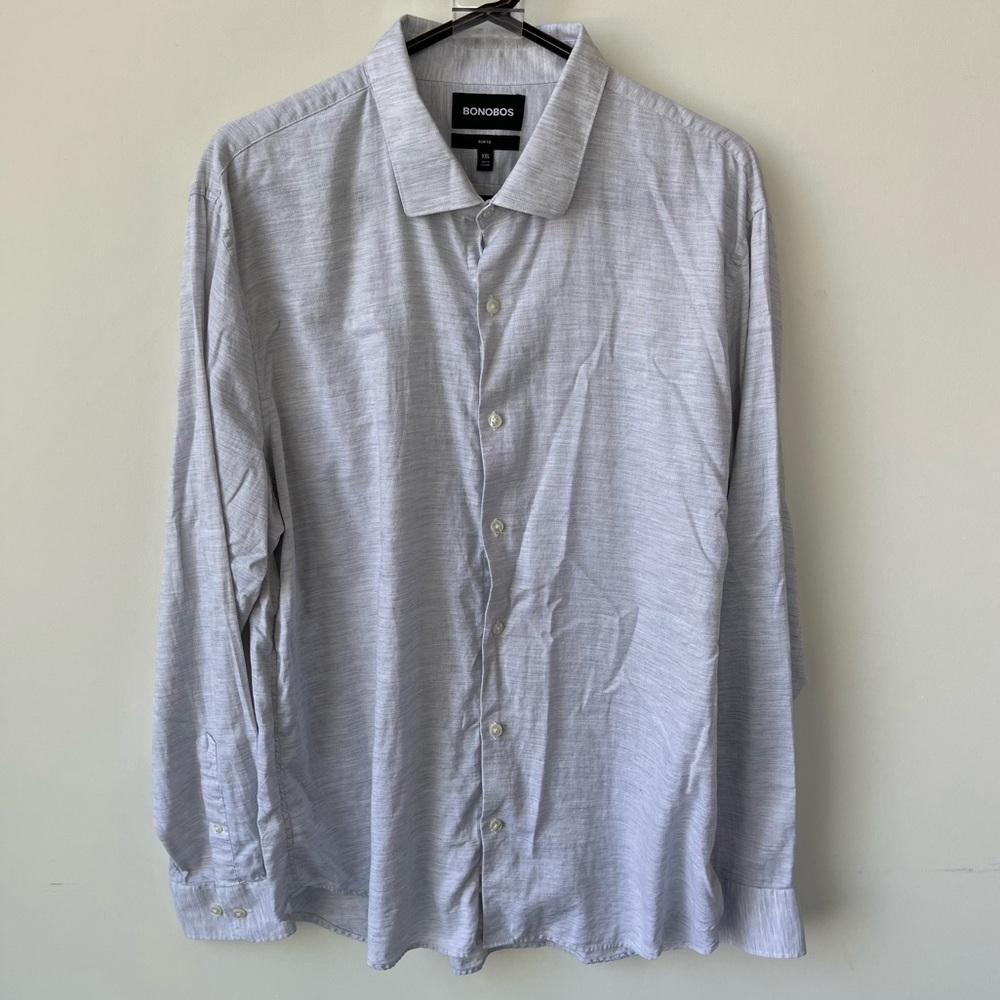 Bonobos Men’s The Desk to Dinner Shirt Slim Fit size XXL